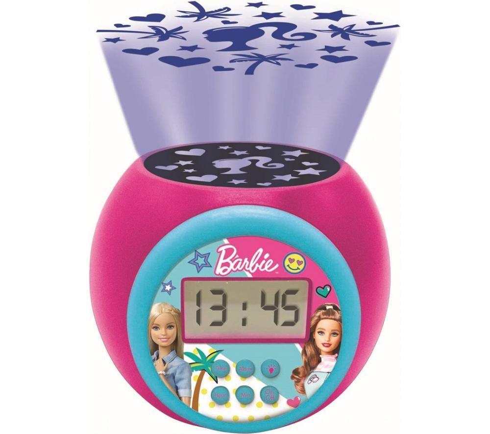 LEXIBOOK Projector Alarm Clock - Barbie image number 3 of 3