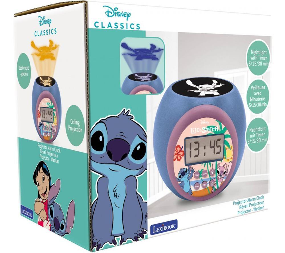LEXIBOOK Projector Alarm Clock - Disney Stitch image number 3 of 5