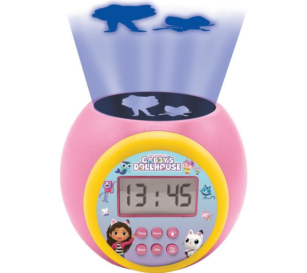 LEXIBOOK Projector Alarm Clock - Gabby's Dollhouse image number 2 of 3