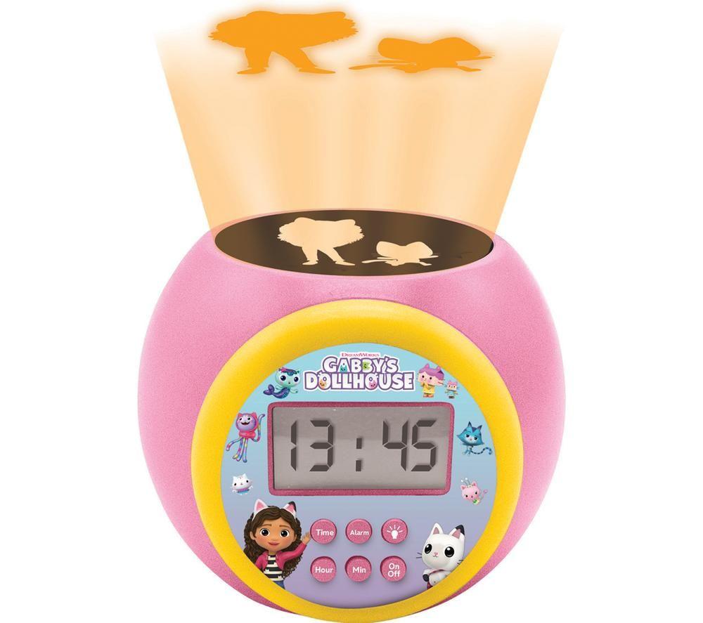 LEXIBOOK Projector Alarm Clock - Gabby's Dollhouse image number 3 of 3