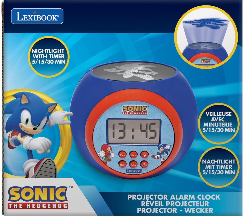 LEXIBOOK Projector Alarm Clock - Sonic image number 3 of 3