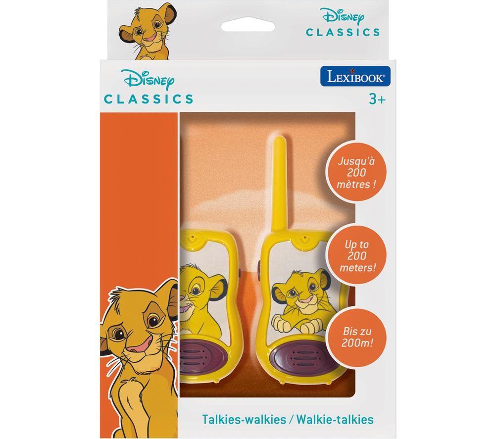 LEXIBOOK Disney Classics Lion King Walkie Talkies Set - Simba image number 3 of 3