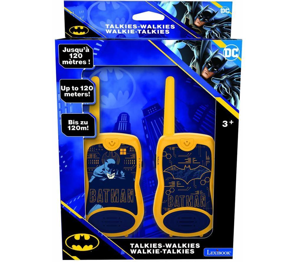 LEXIBOOK Batman Walkie Talkies Set - Yellow & Black image number 3 of 3