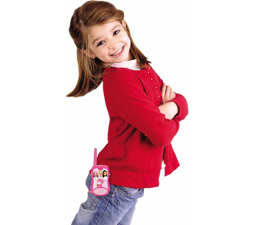 LEXIBOOK Barbie Walkie Talkies Set - Pink image number 4 of 5