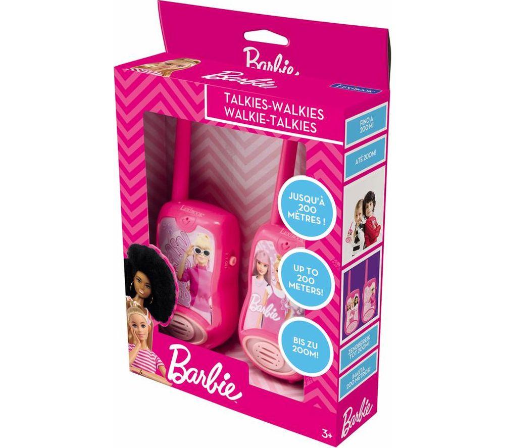 LEXIBOOK Barbie Walkie Talkies Set - Pink image number 5 of 5
