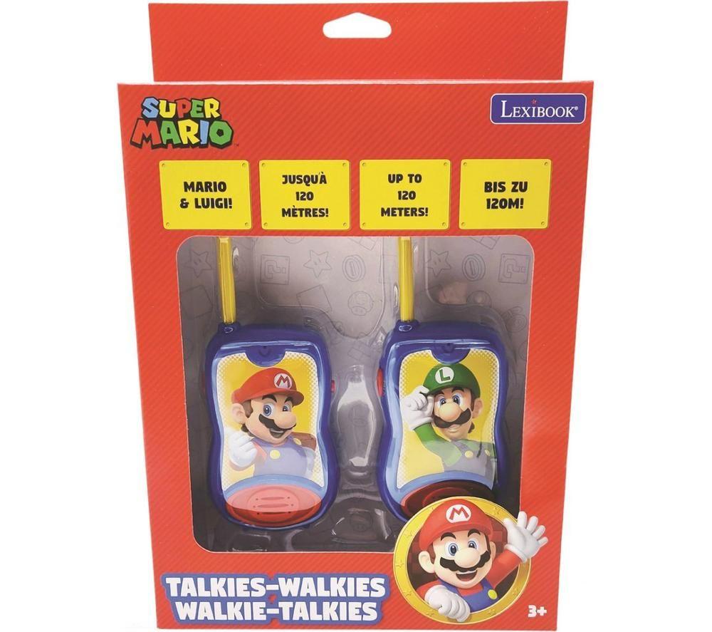 LEXIBOOK Super Mario Walkie Talkies Set - Yellow & Blue image number 3 of 3