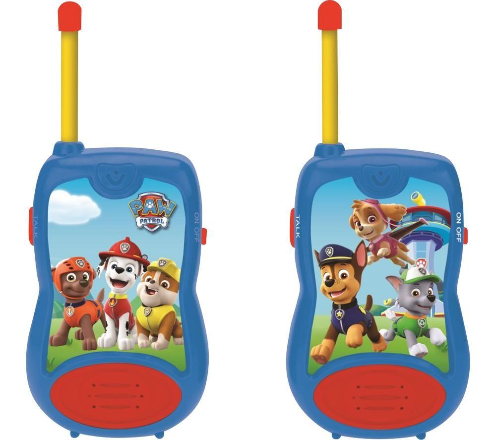 Lexibook Paw Patrol Walkie Talkies Set - Blue & Red, Blue,Red