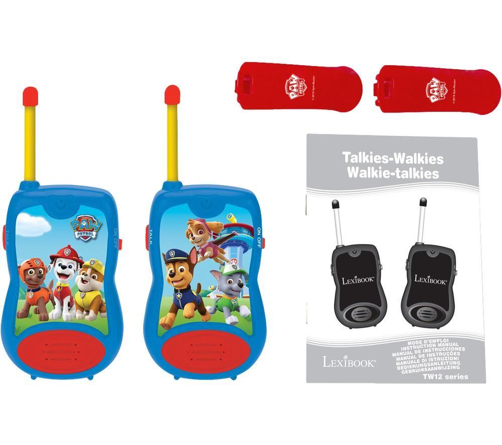 LEXIBOOK Paw Patrol Walkie Talkies Set - Blue & Red image number 2 of 3