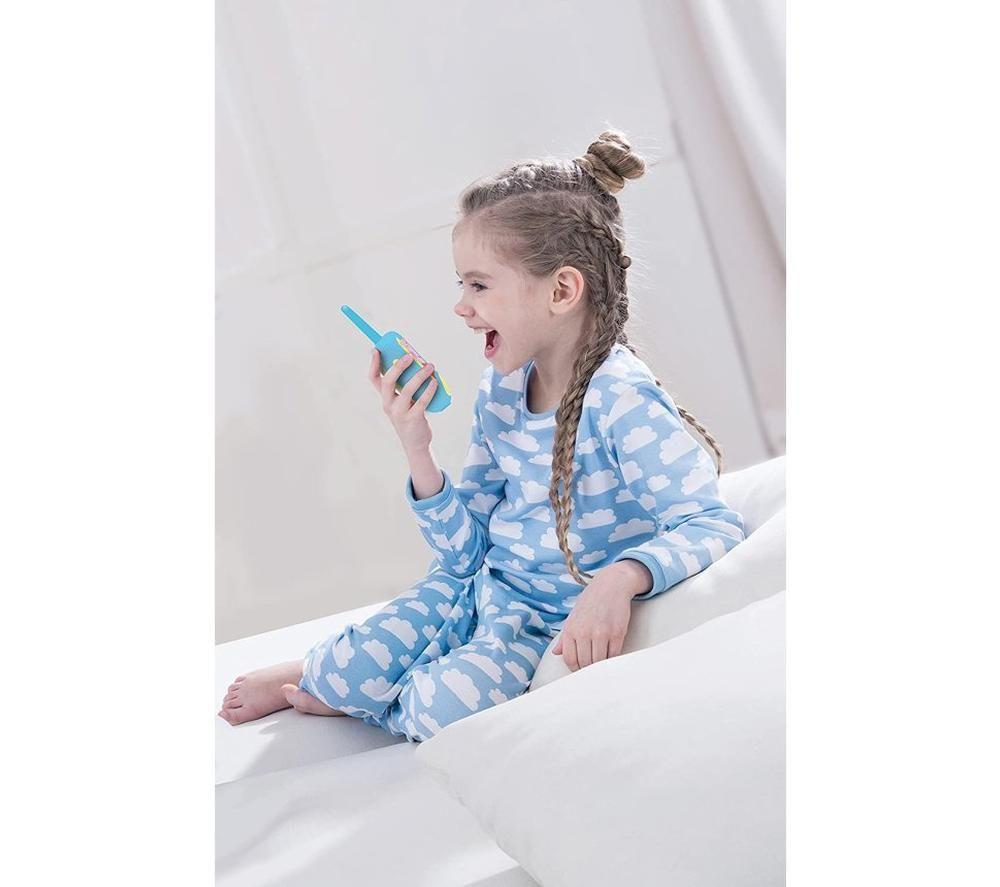 LEXIBOOK Peppa Pig Walkie Talkies Set - Blue & Yellow image number 3 of 4