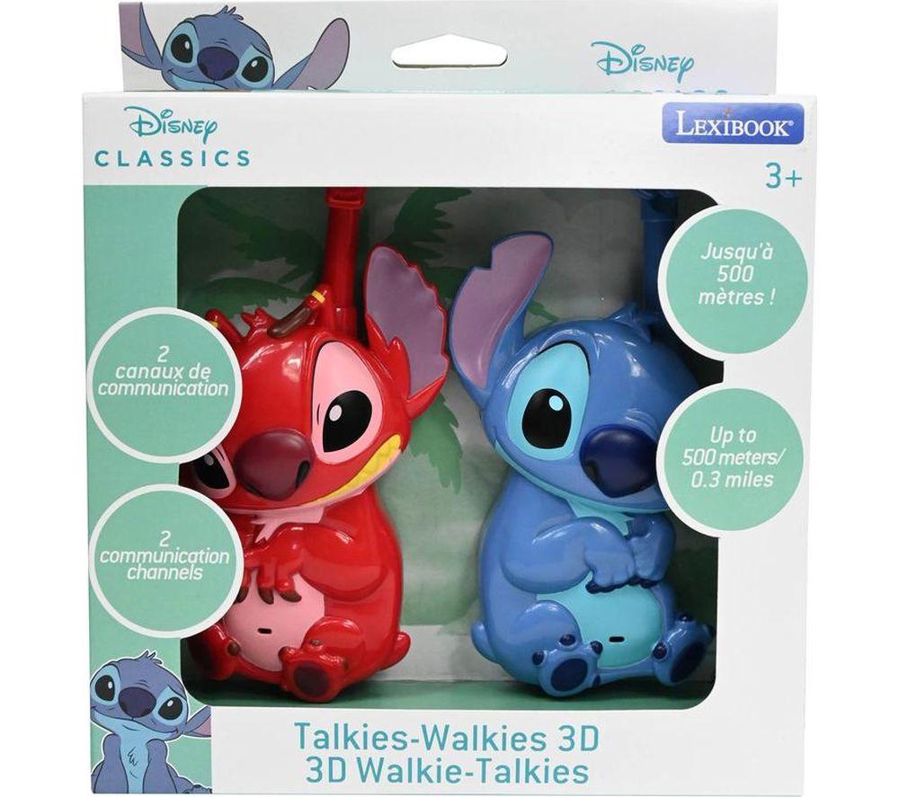 LEXIBOOK Disney 3D Walkie Talkies Set - Stitch & Leroy image number 6 of 6