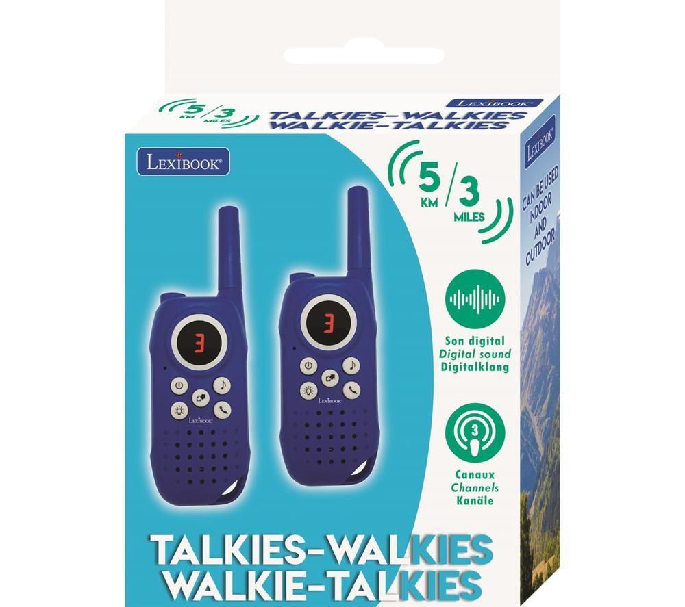 LEXIBOOK TW42 Walkie Talkies Set - Blue image number 4 of 4