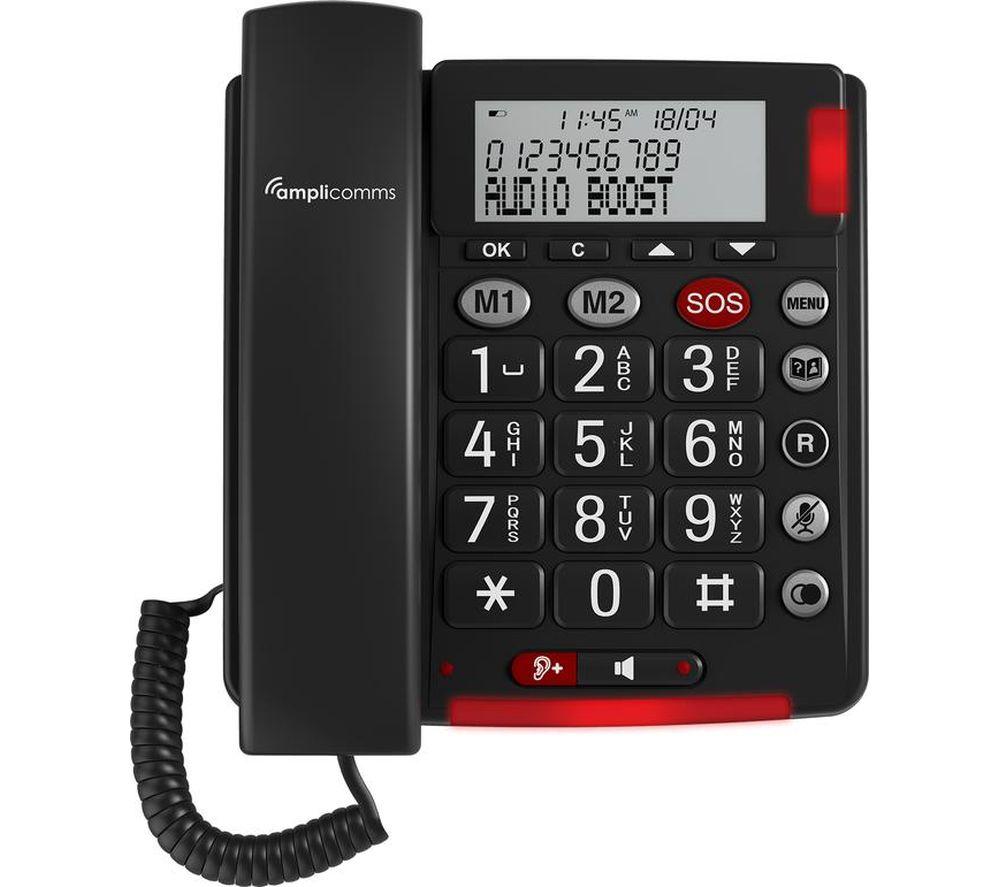 AMPLICOMMS BigTel 50 Alarm Plus Corded Phone image number 2 of 4