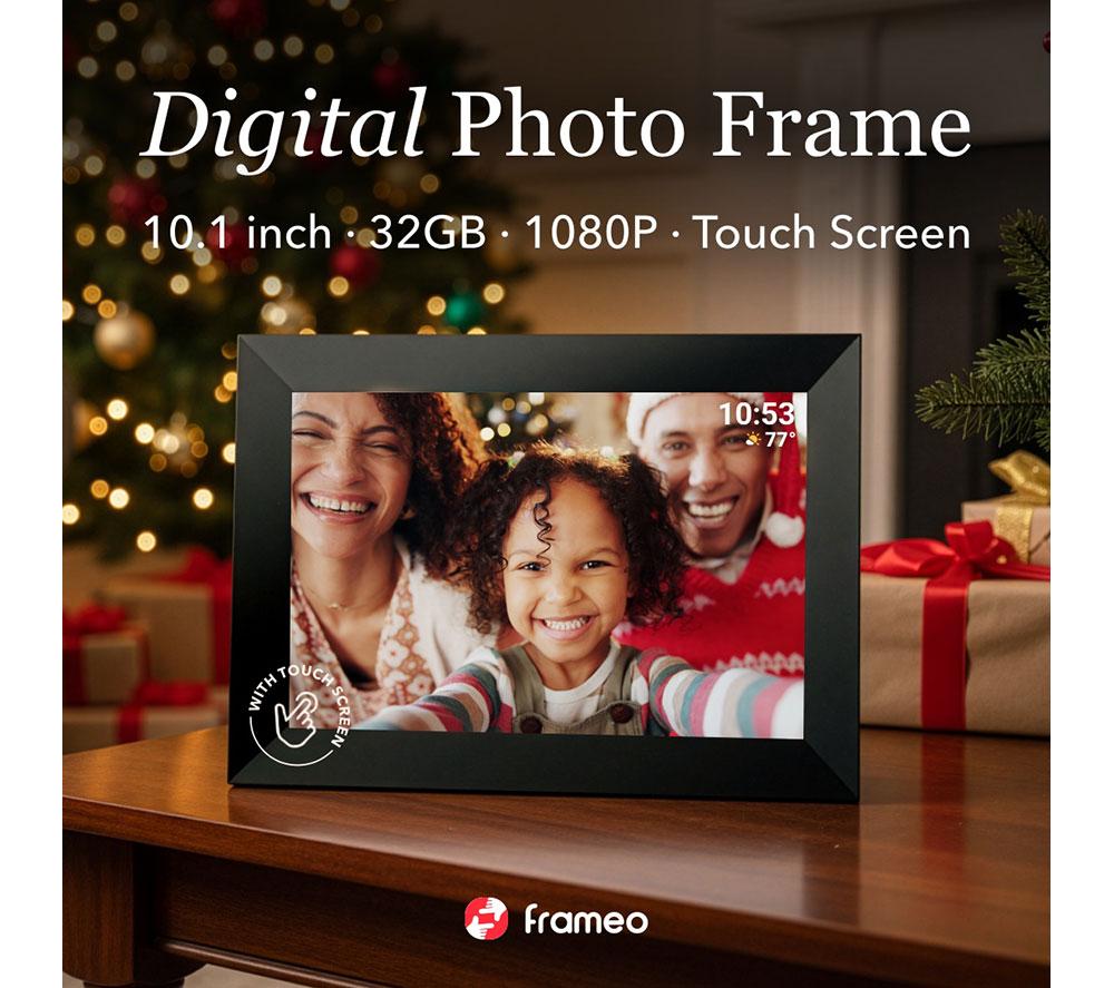 PRAKTICA 10" WiFi Digital Photo Frame - Black image number 2 of 6