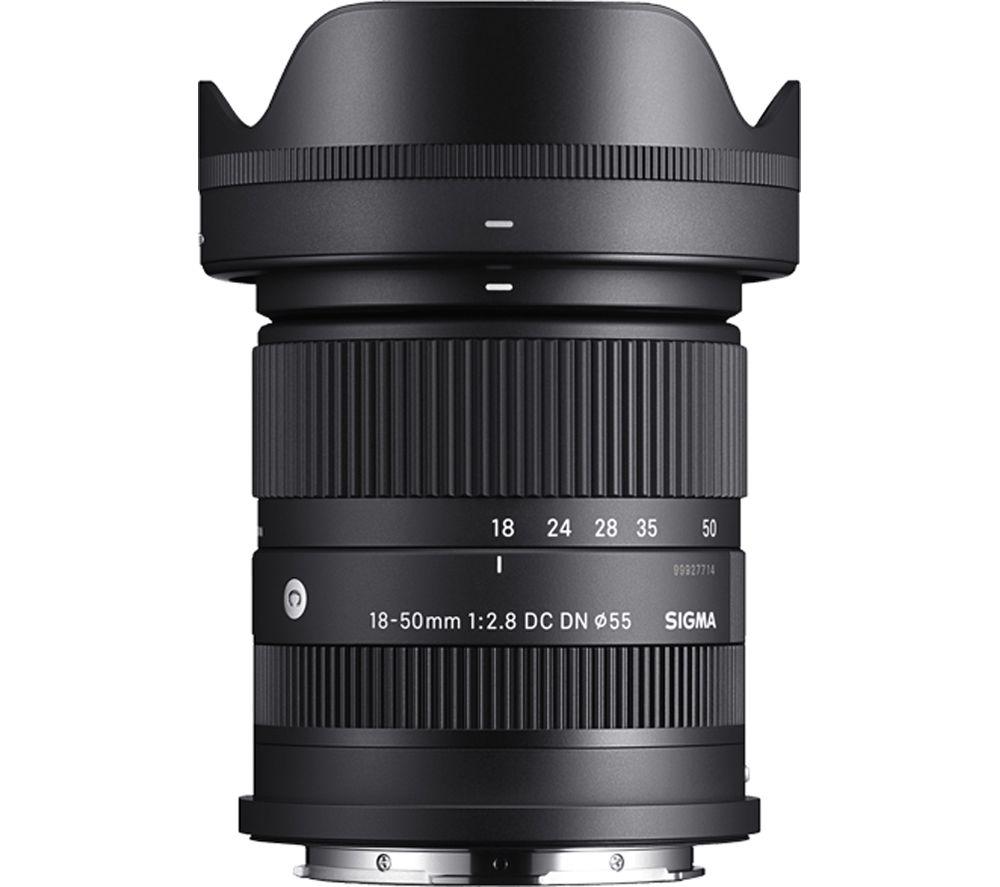 SIGMA Contemporary 18-50 mm f/2.8 DC DN Standard Zoom Lens - for Sony image number 2 of 3