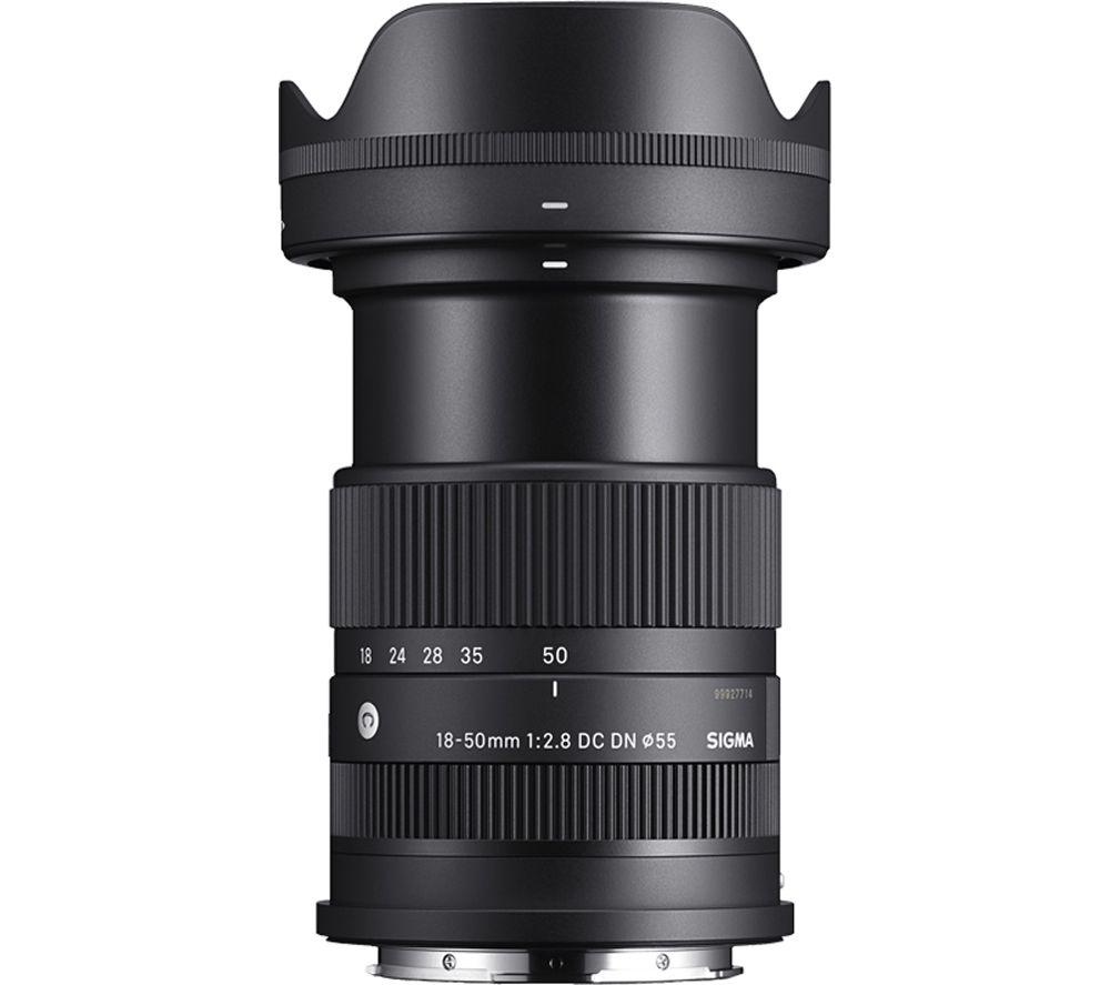 SIGMA Contemporary 18-50 mm f/2.8 DC DN Standard Zoom Lens - for Canon image number 2 of 3