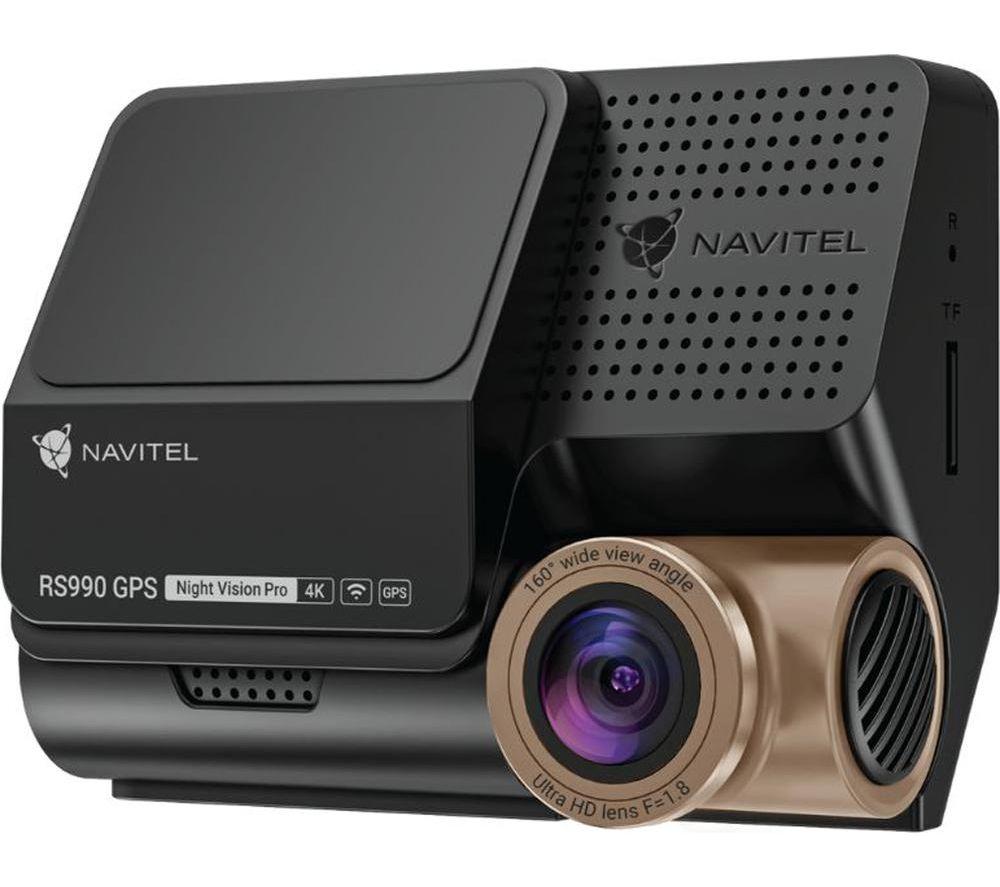 NAVITEL RS990 GPS Dual 4K Ultra HD Front & Full HD Rear Dash Cam - Black image number 5 of 10