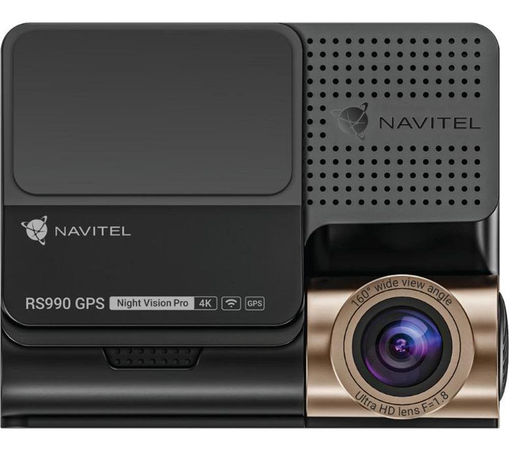 NAVITEL RS990 GPS Dual 4K Ultra HD Front & Full HD Rear Dash Cam - Black image number 9 of 10