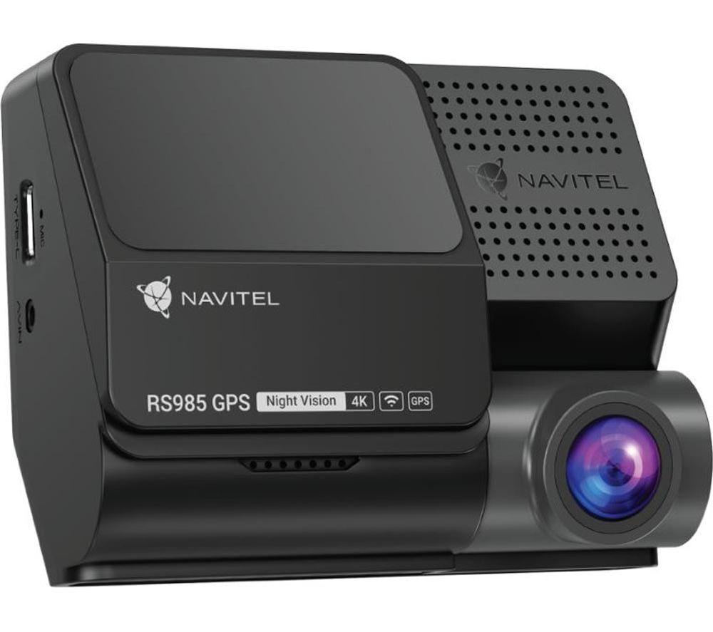 NAVITEL RS985 GPS Dual 4K Ultra HD Front & Full HD Rear Dash Cam - Black image number 6 of 9