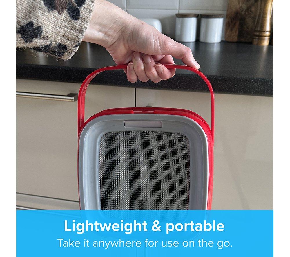 VOOM Air Vac Portable Cooker Hood - Red & Silver image number 8 of 13