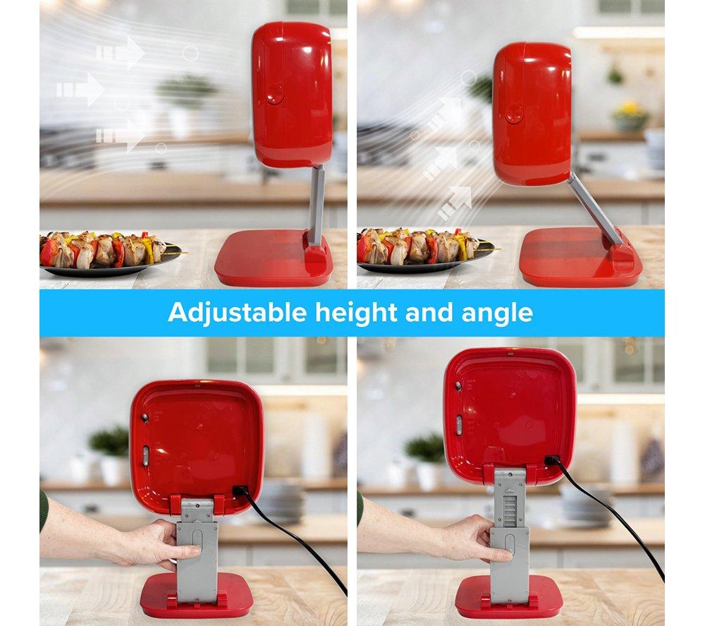VOOM Air Vac Portable Cooker Hood - Red & Silver image number 13 of 13