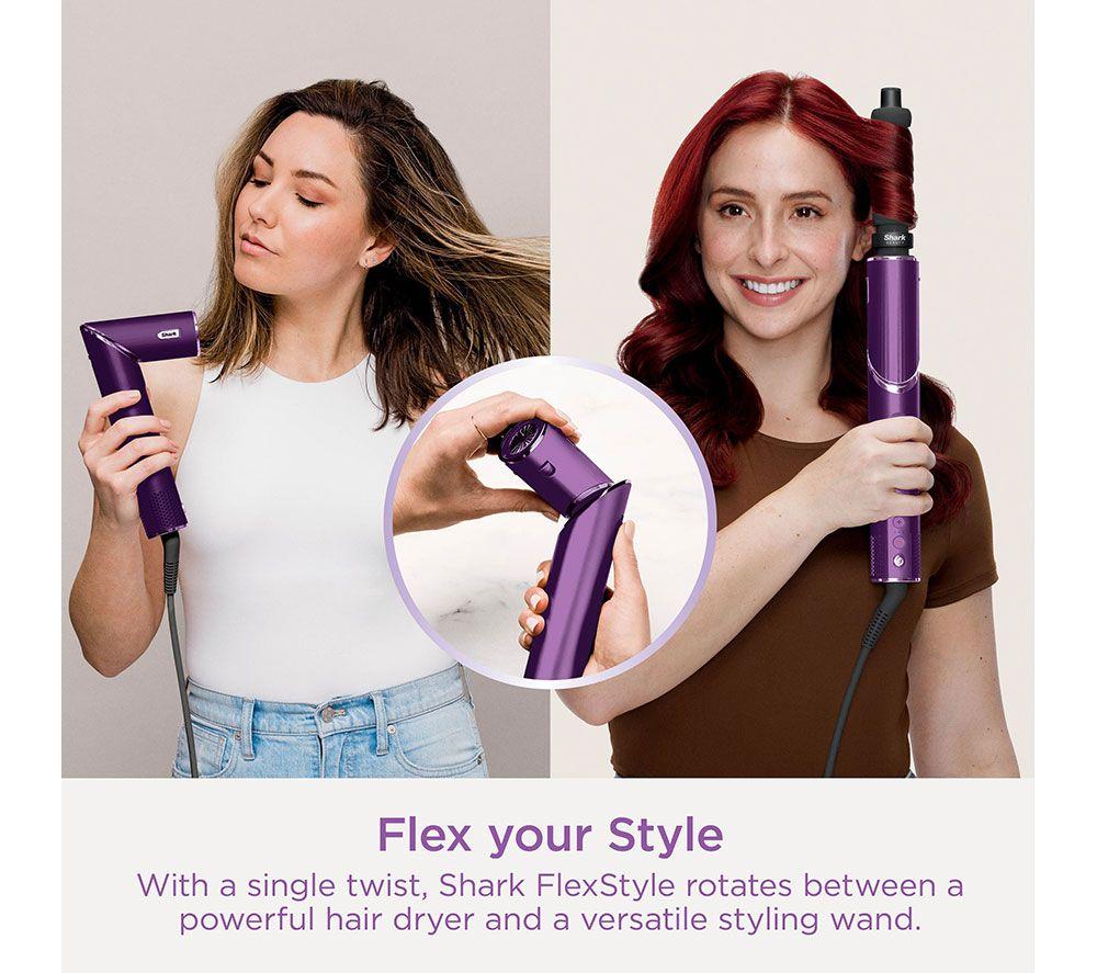 SHARK FlexStyle HD432VPUK Limited Edition 4-in-1 Air Styler & Hair Dryer &ndash; Violet Purple image number 6 of 9