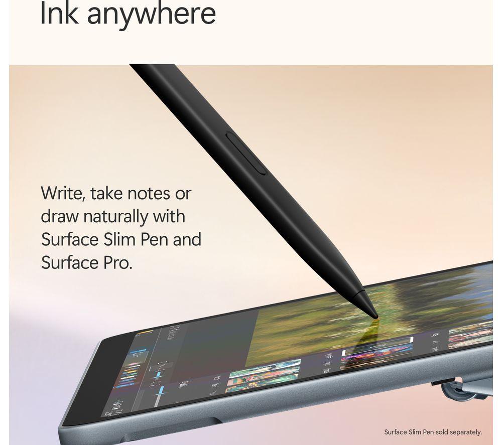MICROSOFT Microsoft Surface Pro 12", Copilot+ PC - Snapdragon X Plus, 512 GB SSD, Ocean image number 20 of 30