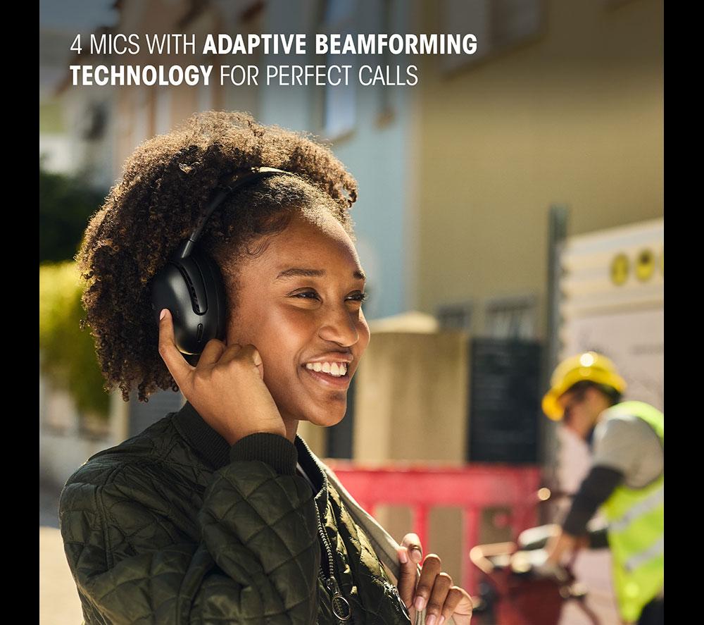 JBL Tour One M3 Wireless Bluetooth Noise-Cancelling Headphones - Black image number 8 of 9