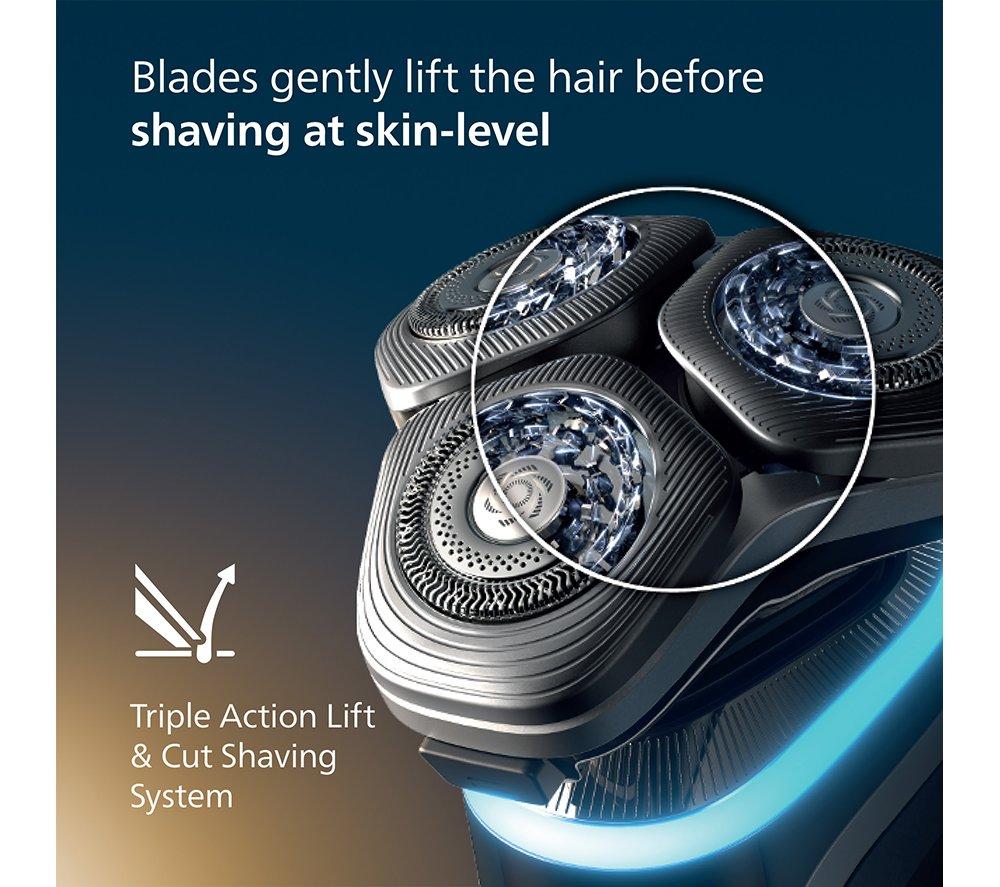 PHILIPS i9000 XP9208/30 Wet & Dry Rotary Shaver - Dark Slate image number 3 of 7