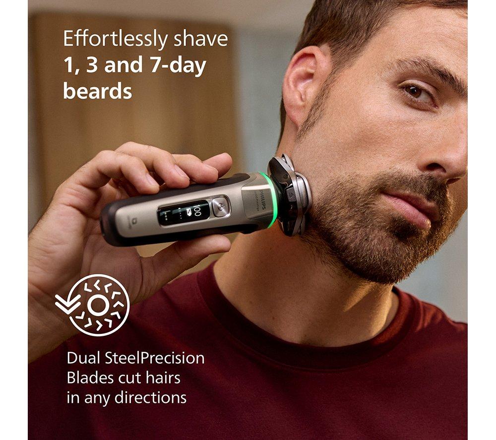 PHILIPS i9000 XP9208/30 Wet & Dry Rotary Shaver - Dark Slate image number 5 of 7