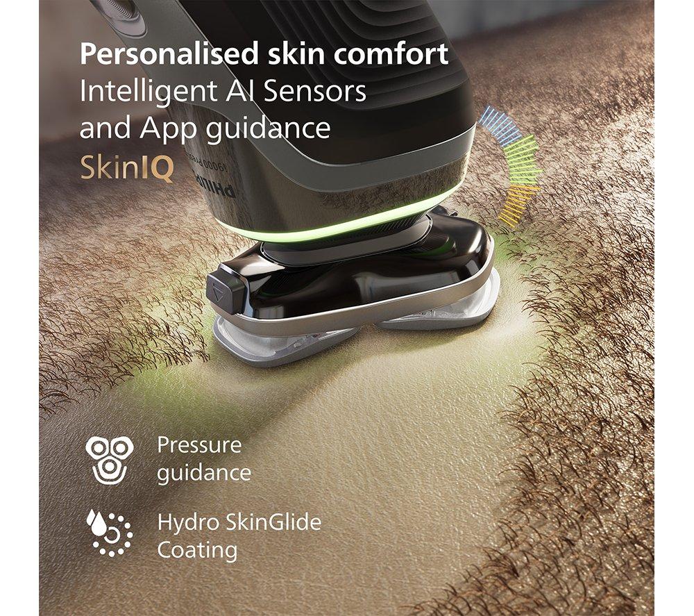PHILIPS i9000 XP9208/30 Wet & Dry Rotary Shaver - Dark Slate image number 6 of 7