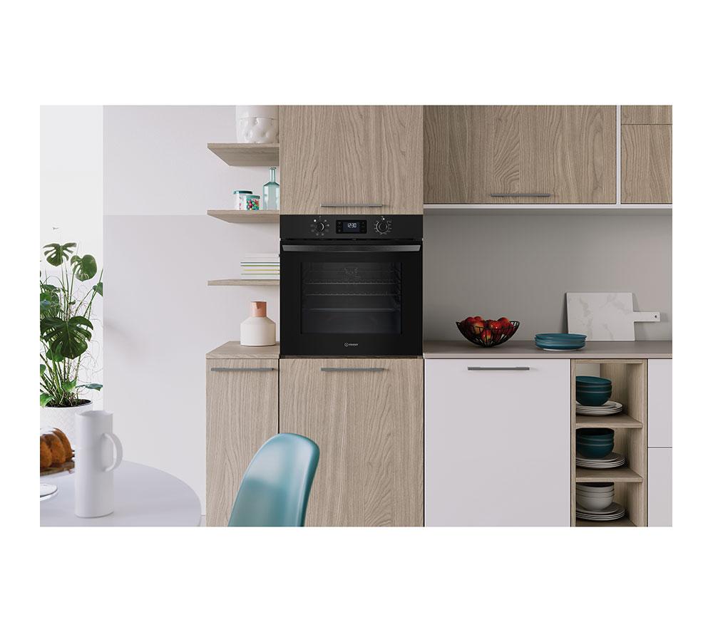 INDESIT Turn&Go IO 253 B UK Plug-in Electric Oven - Black image number 7 of 10