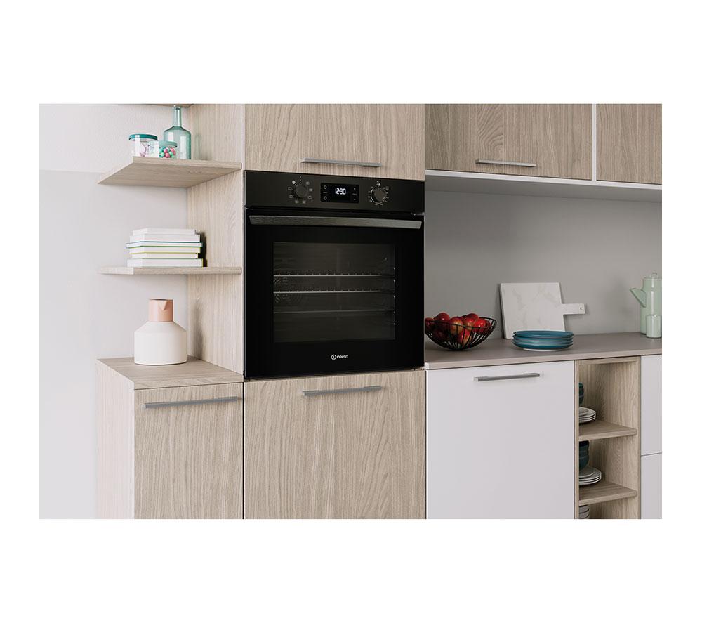 INDESIT Turn&Go IO 253 B UK Plug-in Electric Oven - Black image number 8 of 10