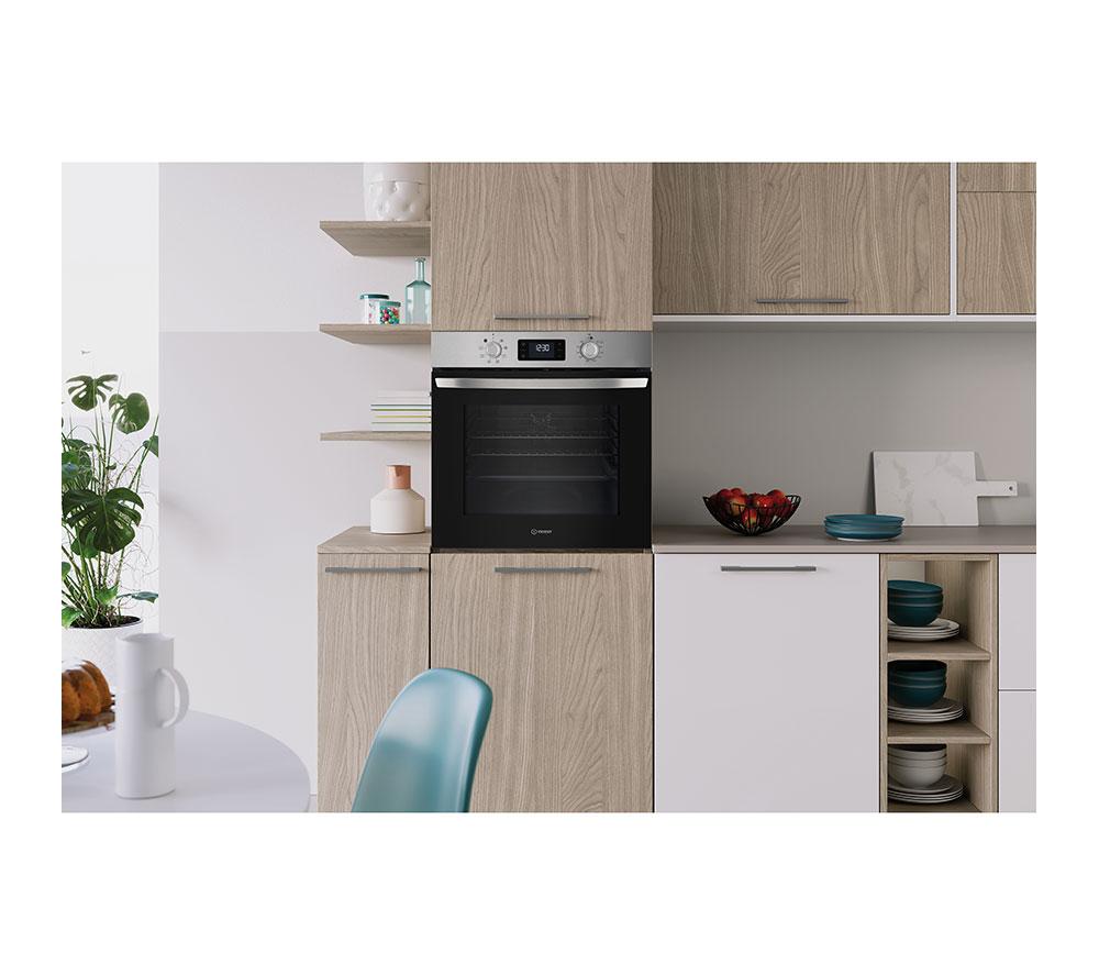 INDESIT Turn&Go IO 253 X UK Plug-in Electric Oven - Stainless Steel image number 7 of 10
