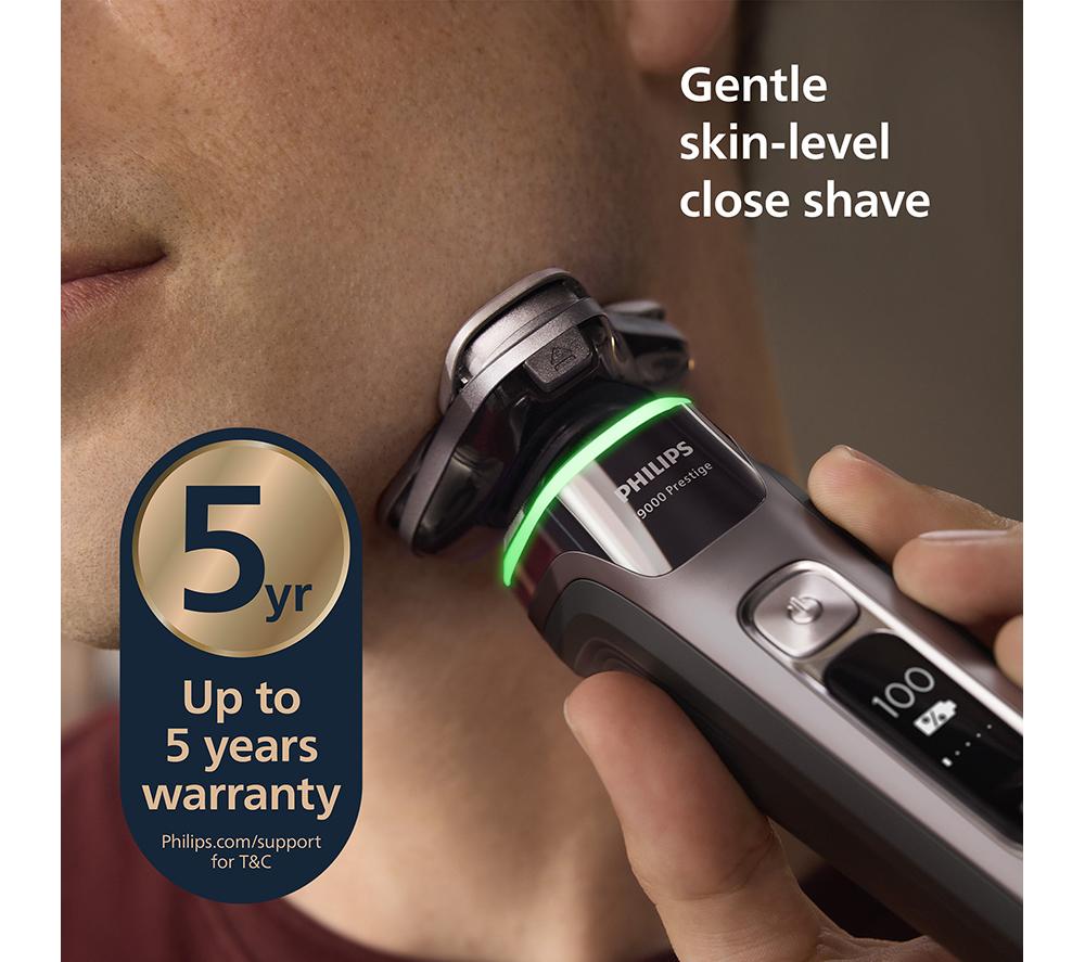 PHILIPS i9000 XP9202/10 Prestige Wet & Dry Rotary Shaver - Dark Slate image number 2 of 7