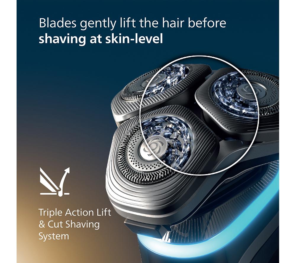 PHILIPS i9000 XP9202/10 Prestige Wet & Dry Rotary Shaver - Dark Slate image number 3 of 7