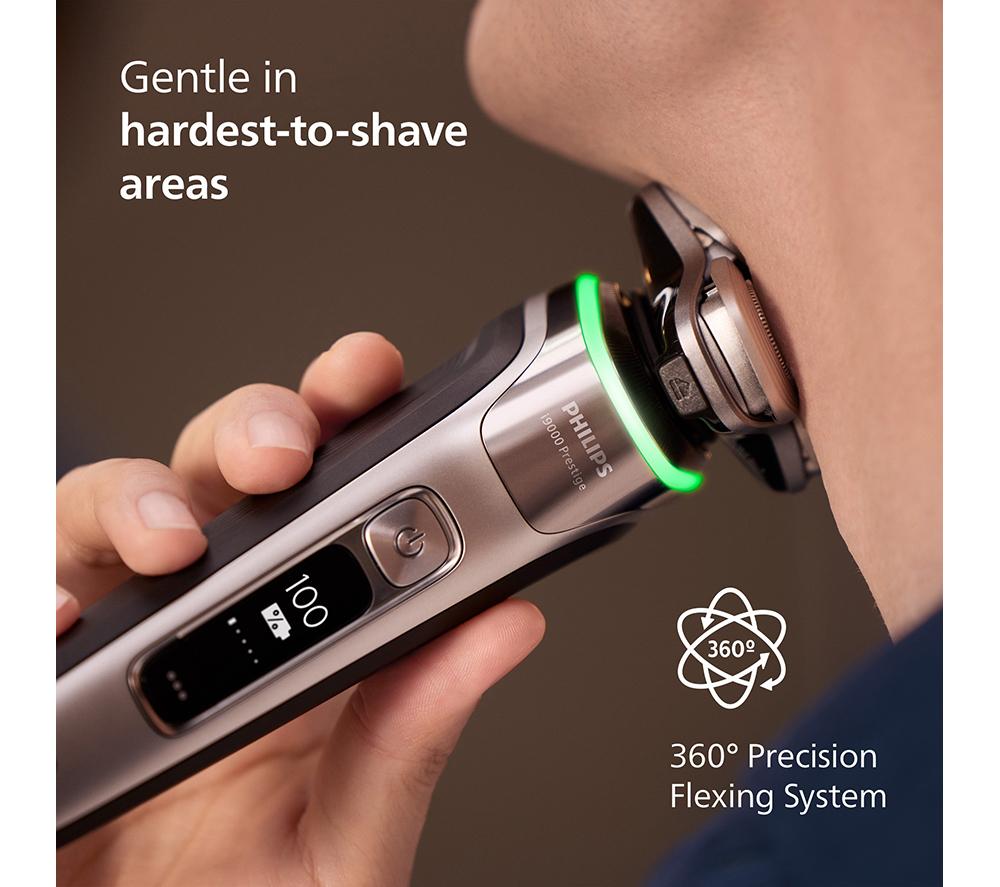 PHILIPS i9000 XP9202/10 Prestige Wet & Dry Rotary Shaver - Dark Slate image number 4 of 7