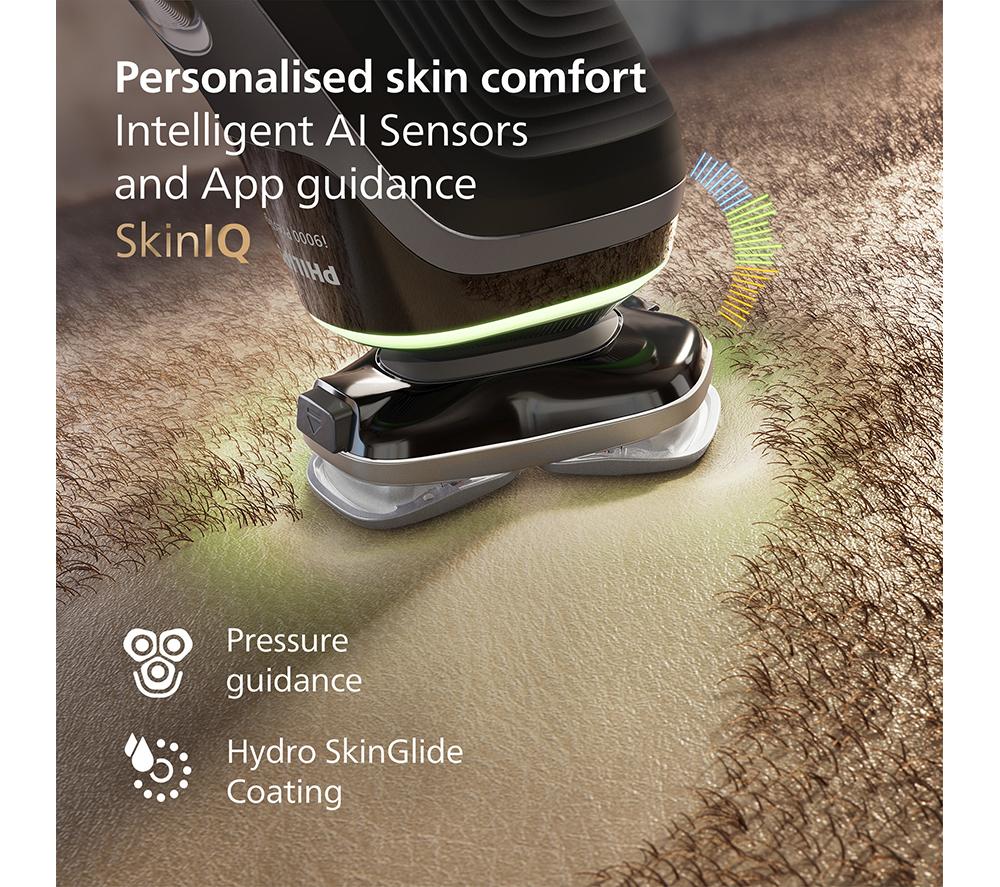 PHILIPS i9000 XP9202/10 Prestige Wet & Dry Rotary Shaver - Dark Slate image number 6 of 7