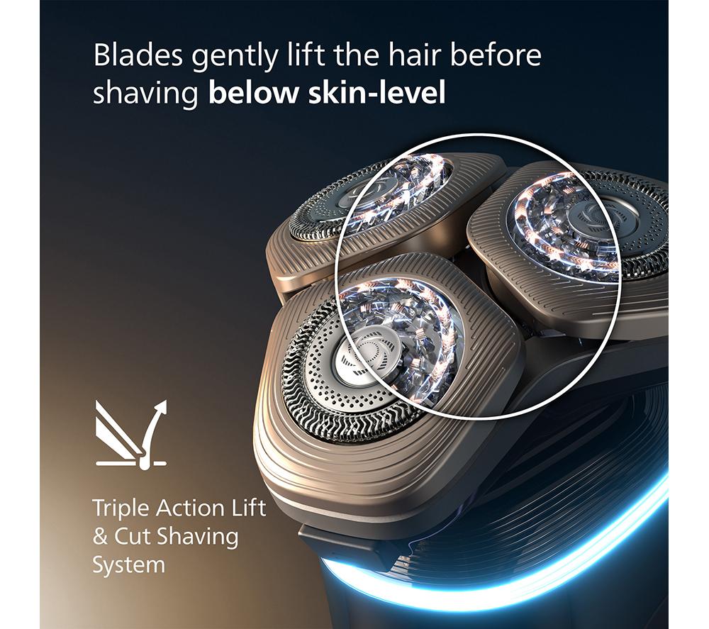 PHILIPS i9000 XP9405/11 Prestige Ultra Wet & Dry Rotary Shaver - Black Gradient image number 3 of 7