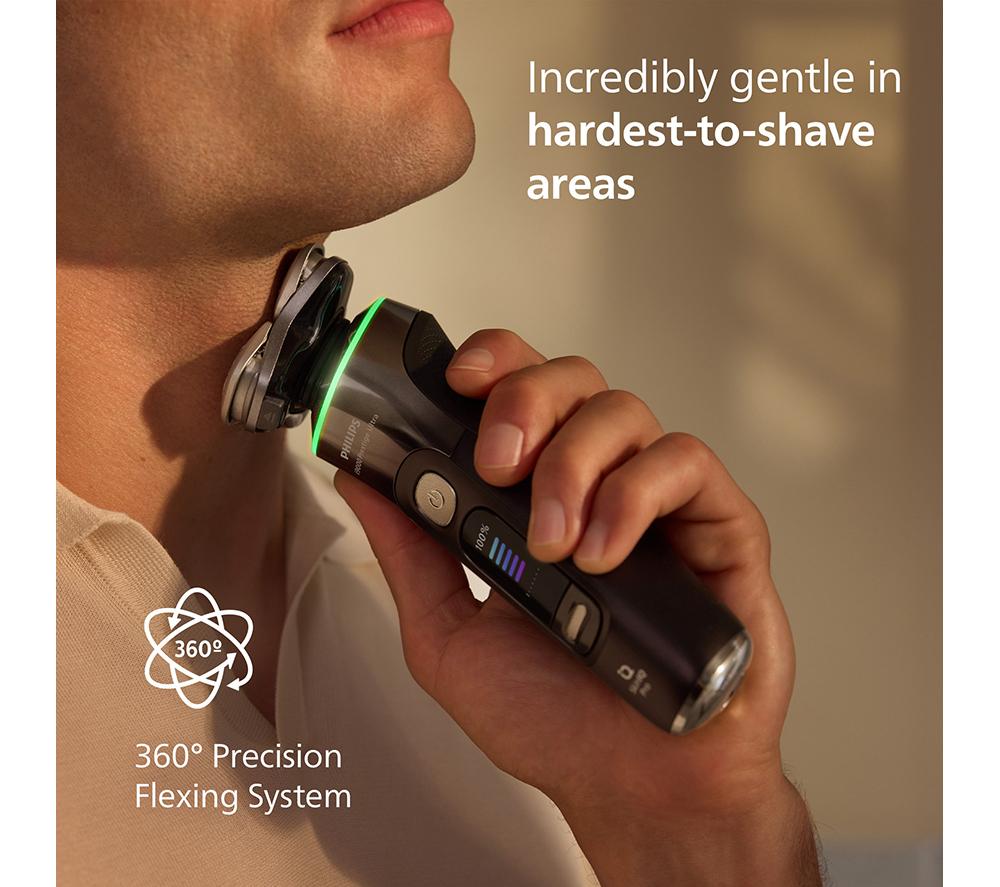 PHILIPS i9000 XP9405/11 Prestige Ultra Wet & Dry Rotary Shaver - Black Gradient image number 4 of 7
