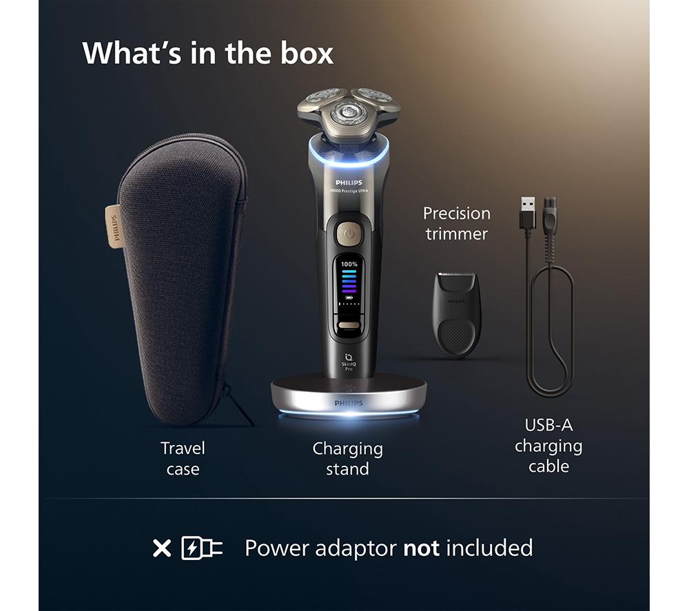 PHILIPS i9000 XP9405/11 Prestige Ultra Wet & Dry Rotary Shaver - Black Gradient image number 7 of 7