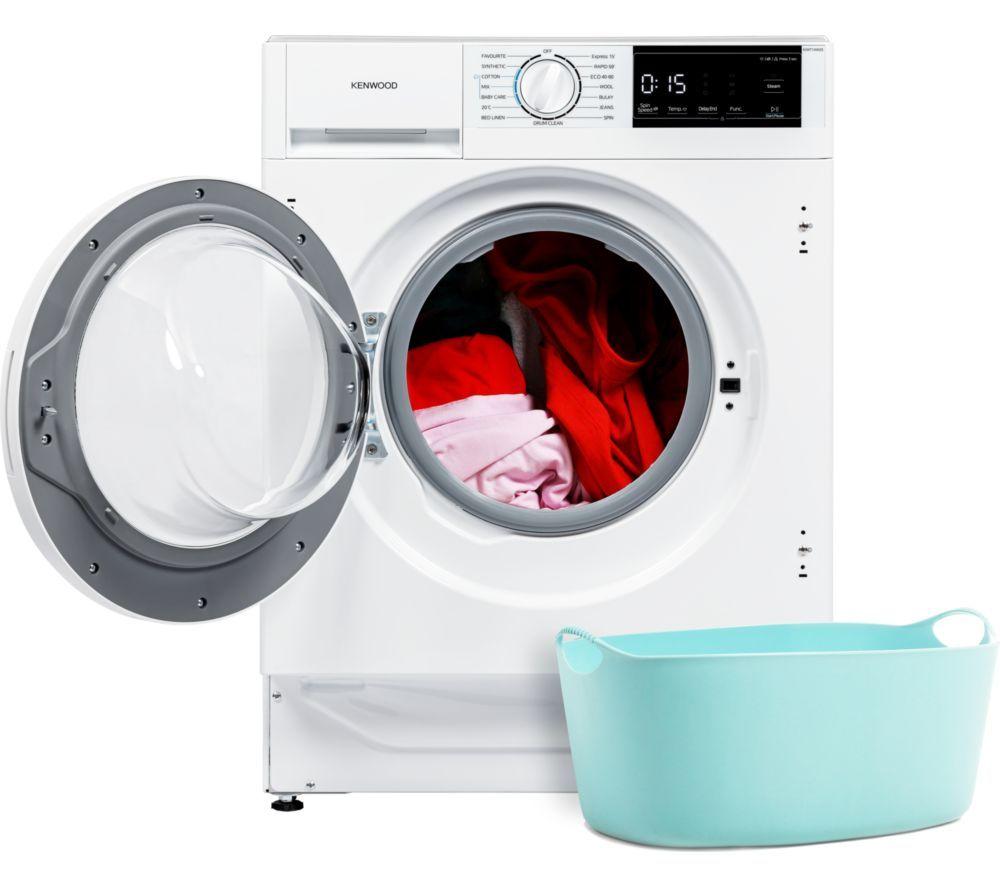 KENWOOD KIW714W25 Integrated 7 kg 1400 Spin Washing Machine image number 7 of 9