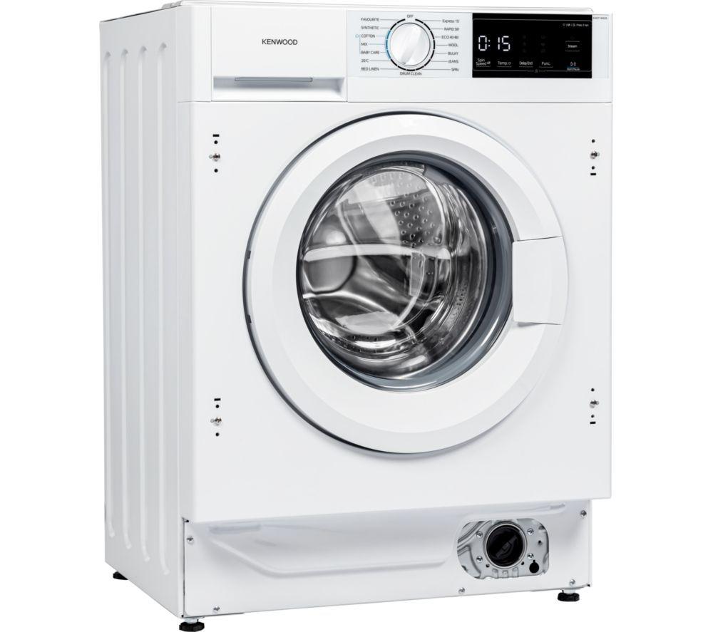 KENWOOD KIW714W25 Integrated 7 kg 1400 Spin Washing Machine image number 8 of 9