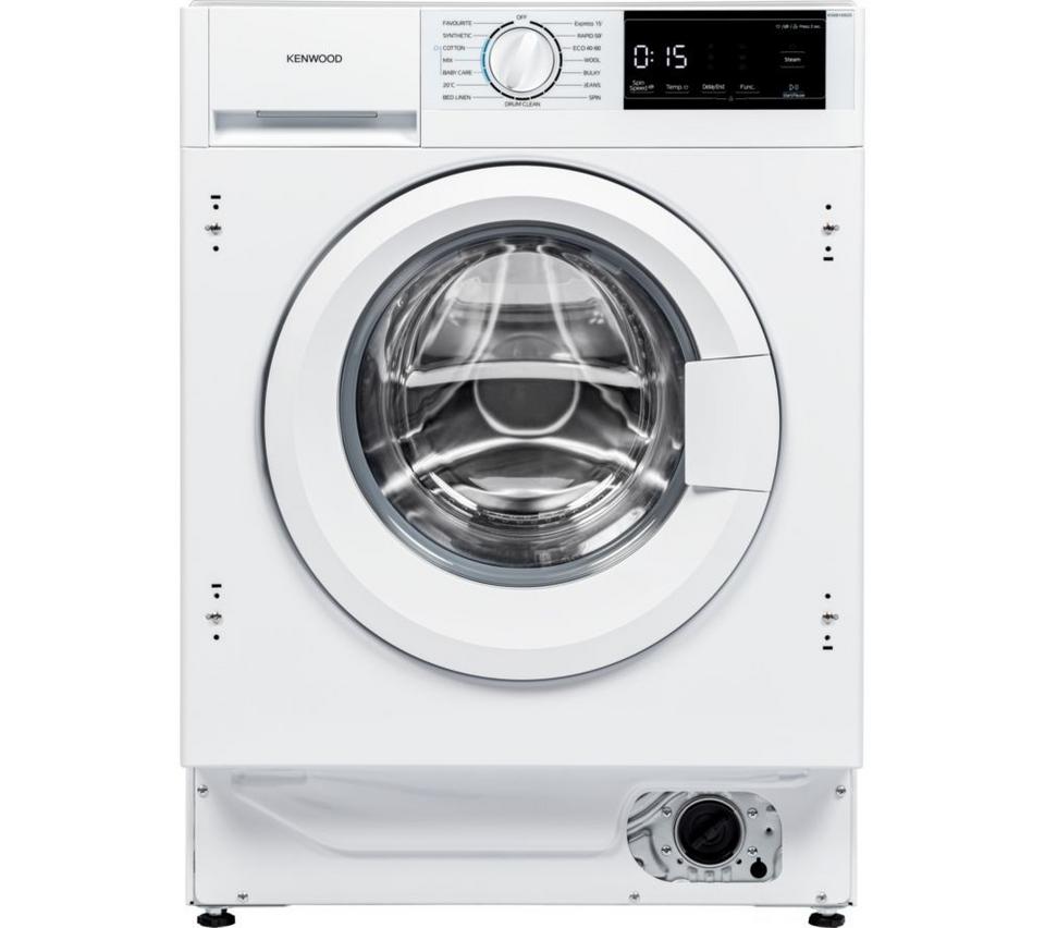 KENWOOD KIW814W25 Integrated 8 kg 1400 Spin Washing Machine