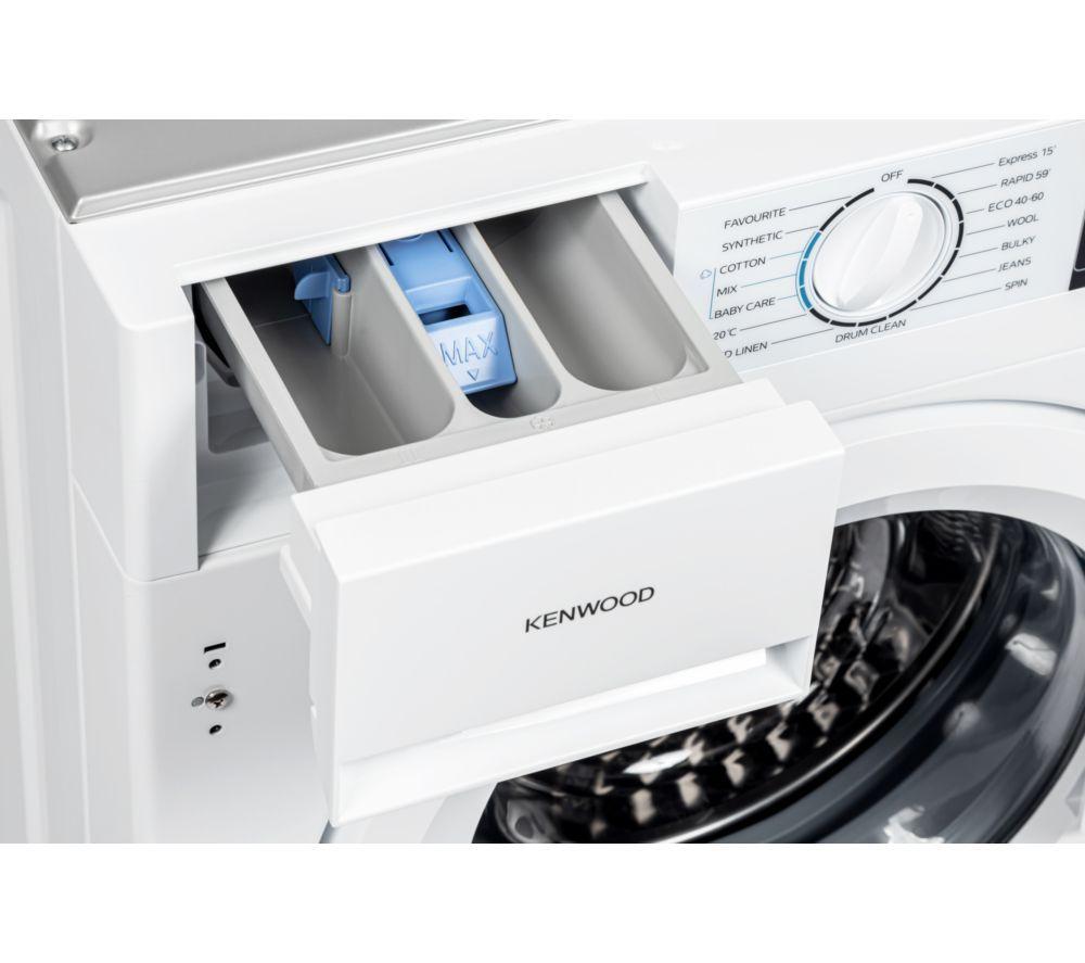 KENWOOD KIW914W25 Integrated 9 kg 1400 Spin Washing Machine image number 6 of 9