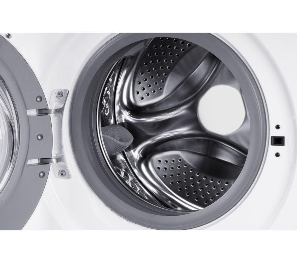 LOGIK LI8W6D25 Integrated 8 kg Washer Dryer - White image number 8 of 9