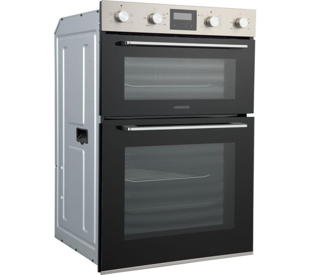 KENWOOD KBIDOX25 Electric Built-in Double Oven - Black & Stainless Steel image number 2 of 8
