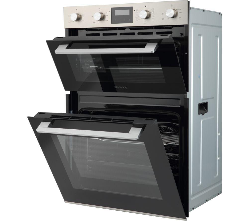 KENWOOD KBIDOX25 Electric Built-in Double Oven - Black & Stainless Steel image number 4 of 8