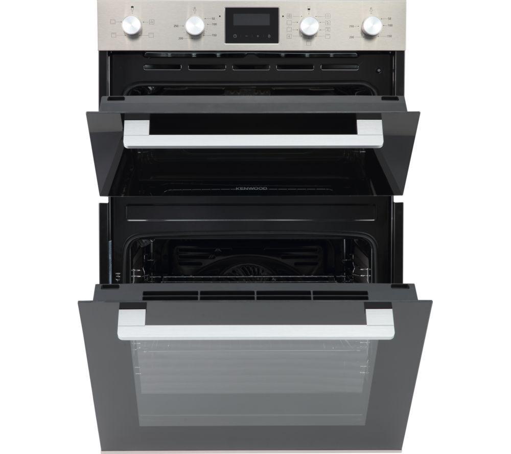 KENWOOD KBIDOX25 Electric Built-in Double Oven - Black & Stainless Steel image number 5 of 8