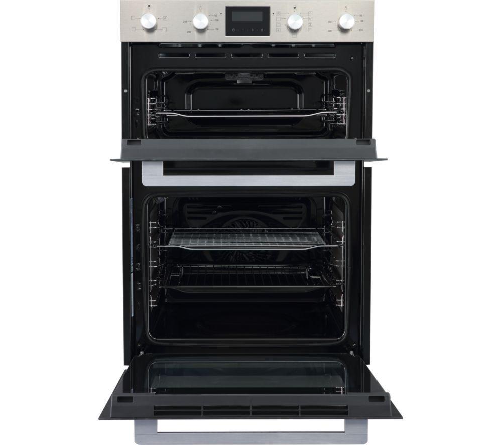 KENWOOD KBIDOX25 Electric Built-in Double Oven - Black & Stainless Steel image number 6 of 8