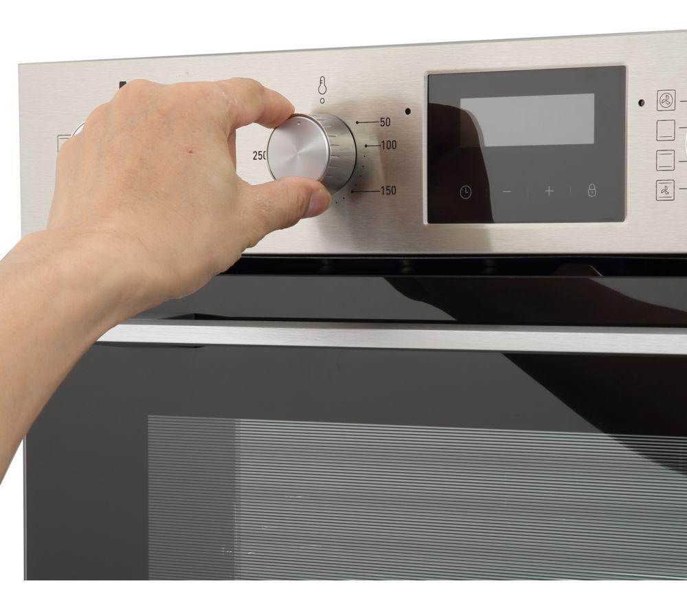 KENWOOD KBIDOX25 Electric Built-in Double Oven - Black & Stainless Steel image number 7 of 8